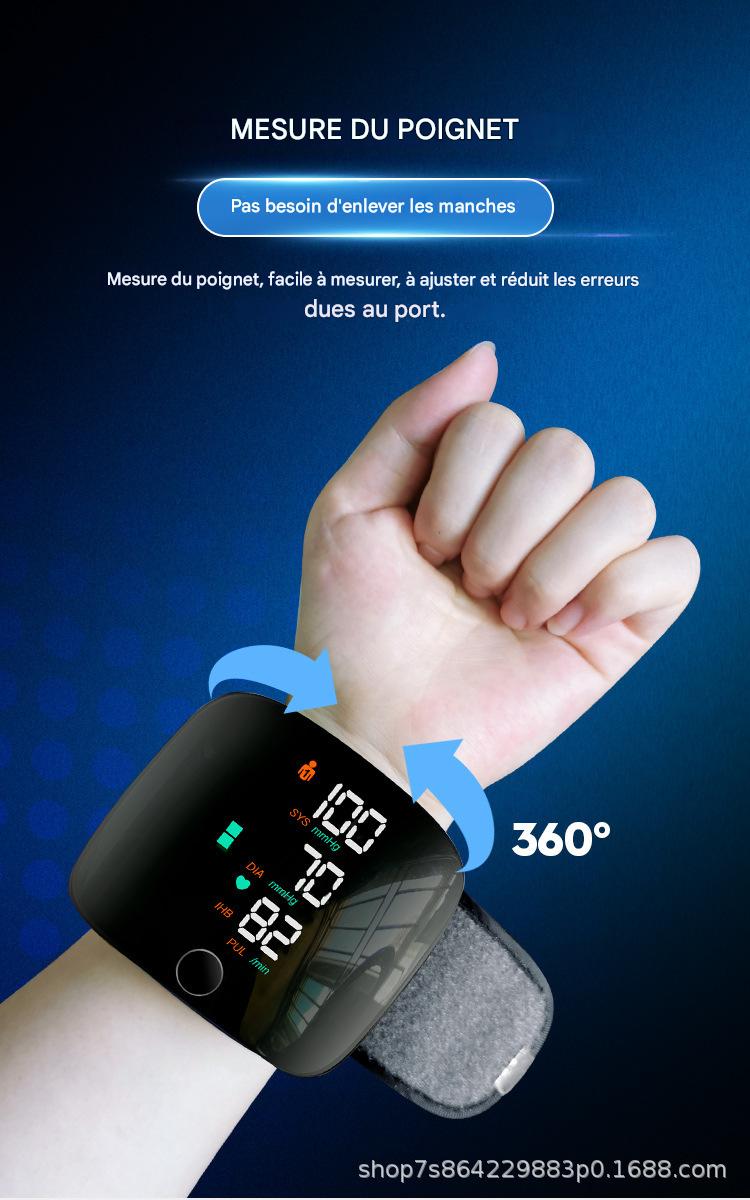 💙 TENSIOMÈTRE ÉLECTRIQUE À POIGNET – SURVEILLE TON CŒUR, PROTÈGE TA VIE 💙