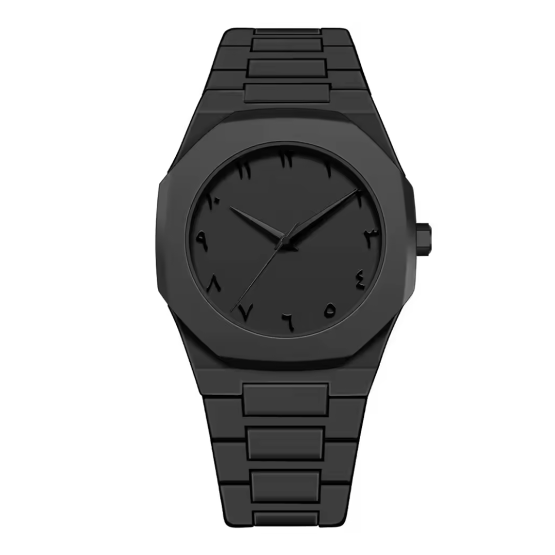 Montre Homme Élégance Noire Premium – Design Luxe Minimaliste