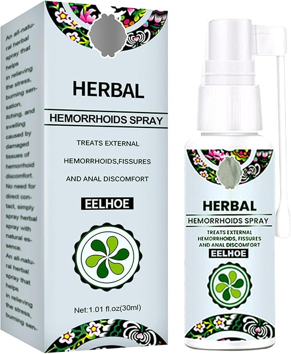 Spray Herbal contre les Hémorroïdes – Soulagement Naturel des Inconforts Anaux