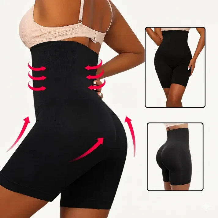 Gaine Short Sculptante Femme – Ventre Plat & Taille Fine Instantanément